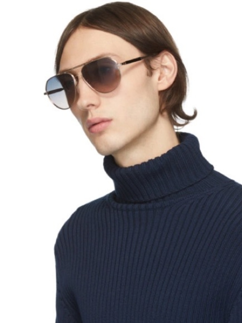 TOM FORD
ANDES ROSE PALLADIUM/BLUE UNISEX SUNGLASSES TF670